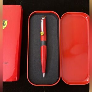 Ferrari Licensed Product 006618169 Chicane Ballpoint Pen-Gently Used Preowned